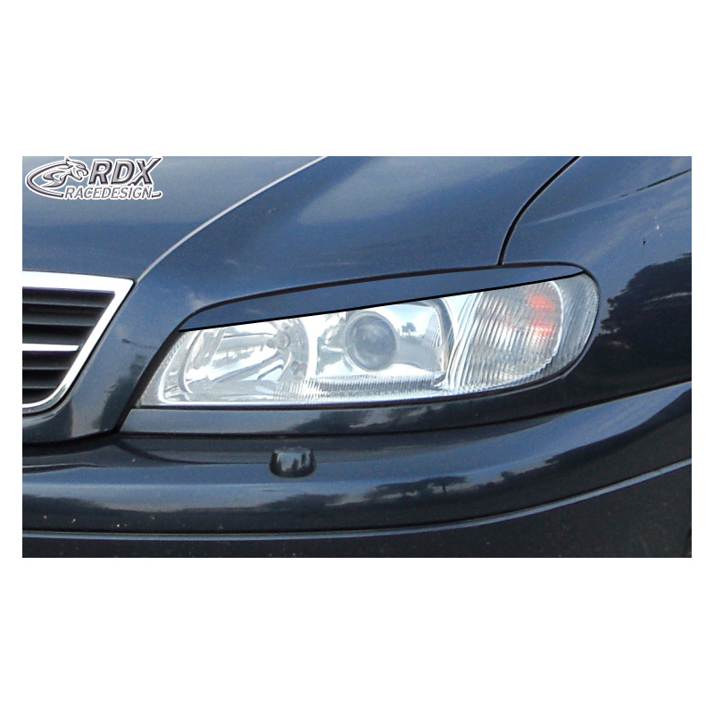Koplampspoilers  Opel Omega B Facelift 1999- (ABS)