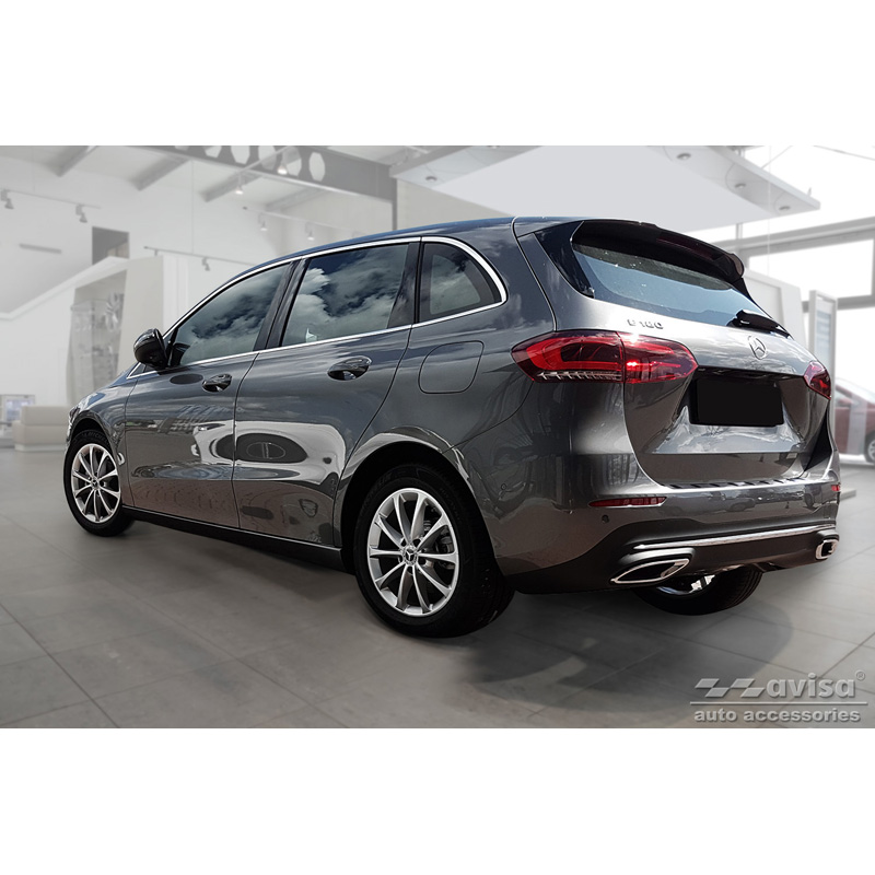 RVS Achterbumperprotector  Mercedes B-Klasse (W247) 2019- (incl. AMG) 'STRONG EDITION'