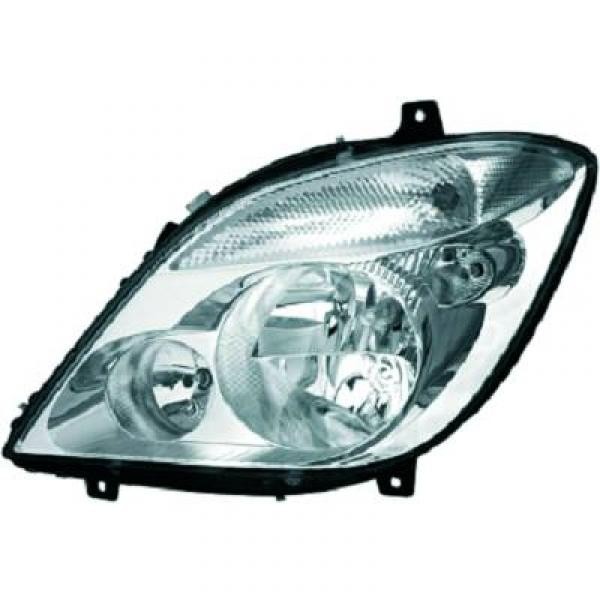 Koplamp rechts SPRINTER 06->> DEPO H7+H7
