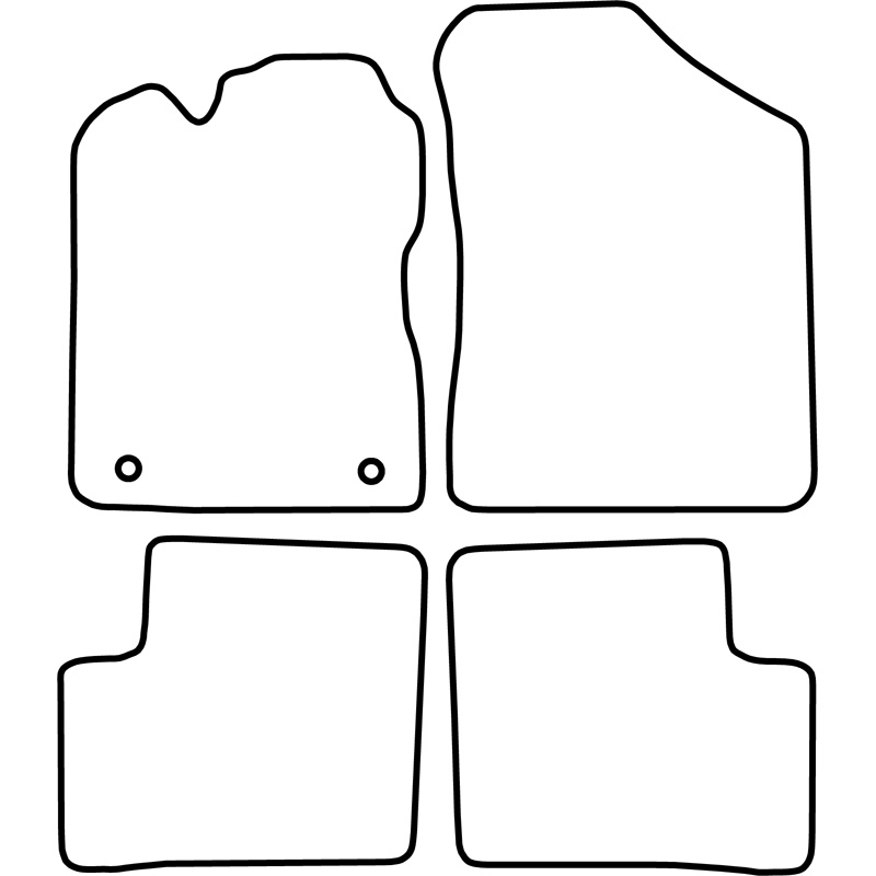 Automatten  Daihatsu Cuore 2003-2007