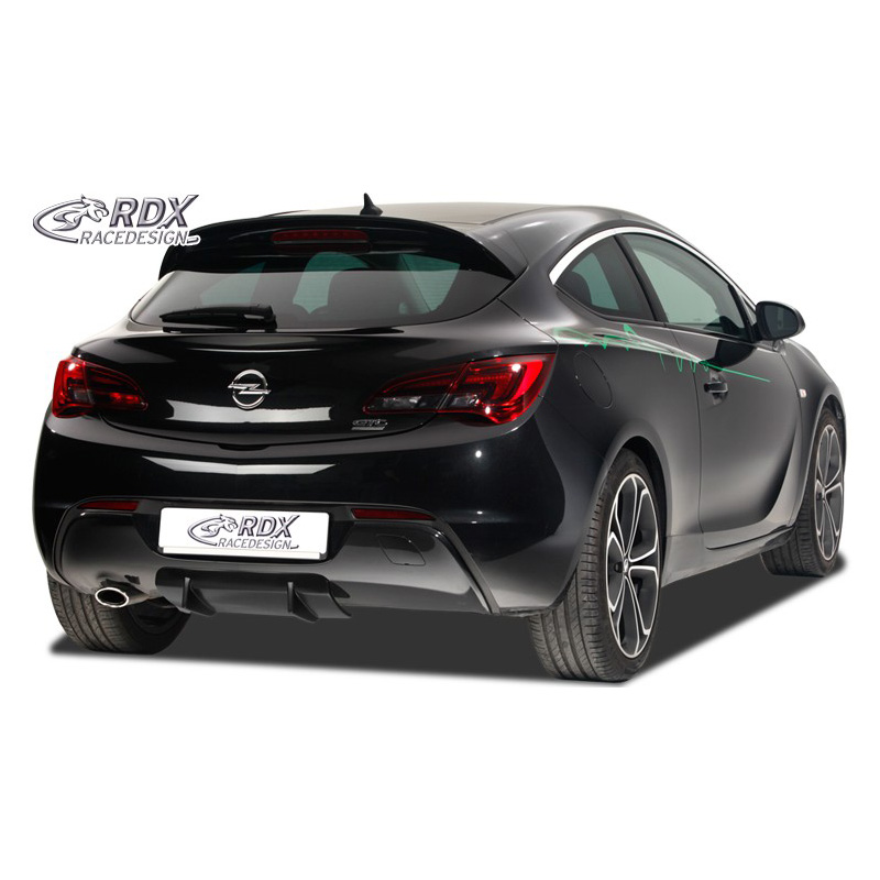 Rear bumper skirt 'Diffusor U-Diff'  Opel Astra J GTC 2009-2015 incl. OPC-Line (PU)