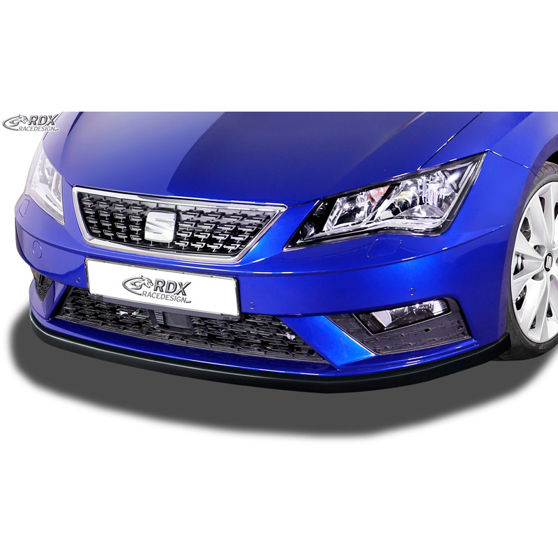 Front spoiler  Seat Leon 5F SC/5-doors/ST Facelift 2017-2020 excl. FR/Cupra (ABS glossy black)