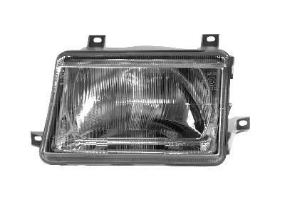 koplamp, H4, rechts, 07/1991-Seat Ibiza, 1991-1993
