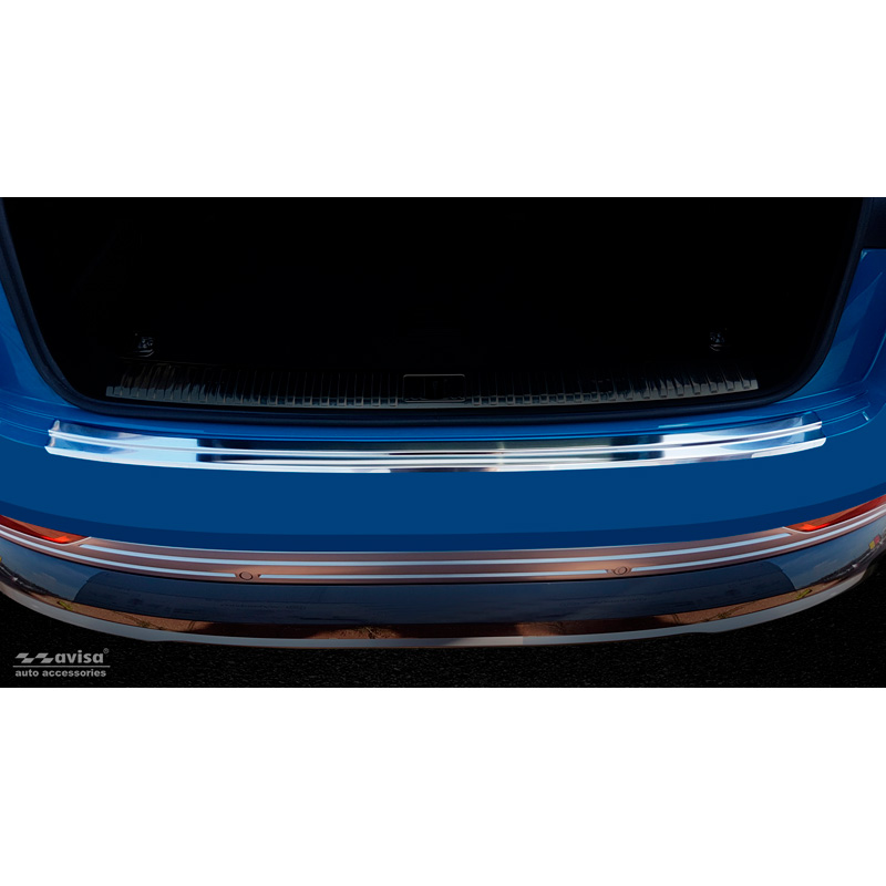Stainless Steel Rear bumper protector  Audi E-Tron incl. Sportback 2018-