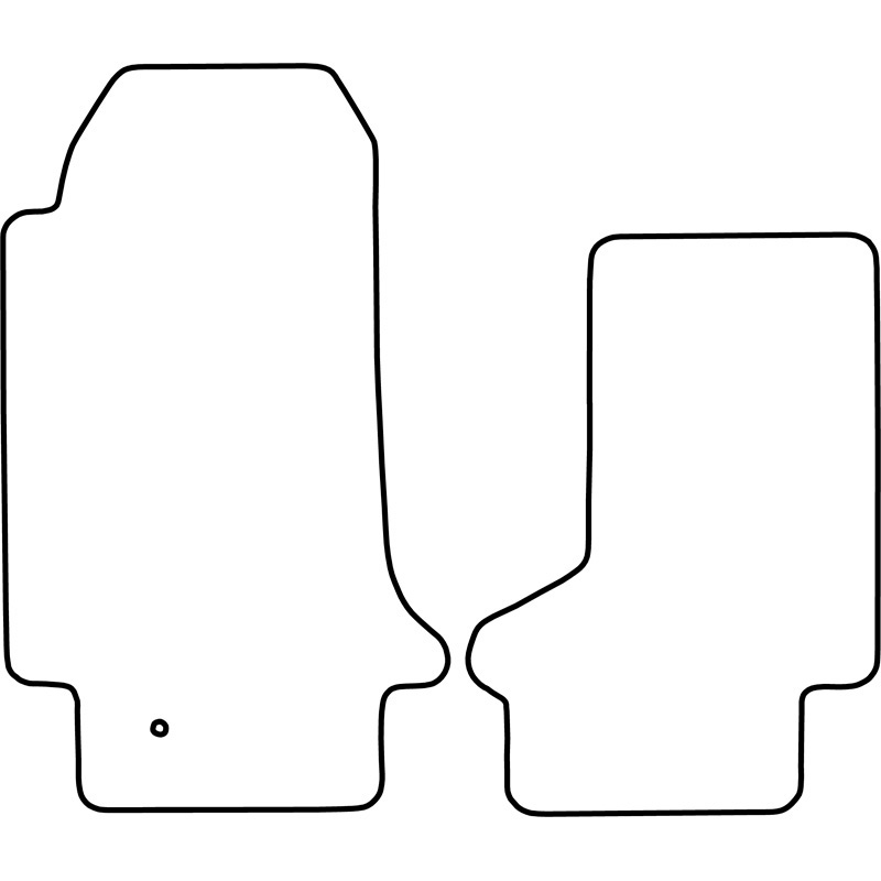 Set velour car mats  Opel GT 2007-
