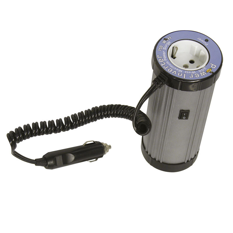 Carpoint Omvormer DC/AC 12>230V Bekerhoudermodel