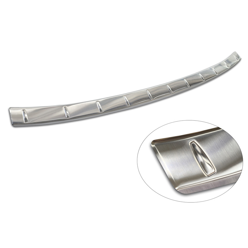 Stainless Steel Rear bumper protector  Skoda Kodiaq II (PS7) 2024- 'Ribs'