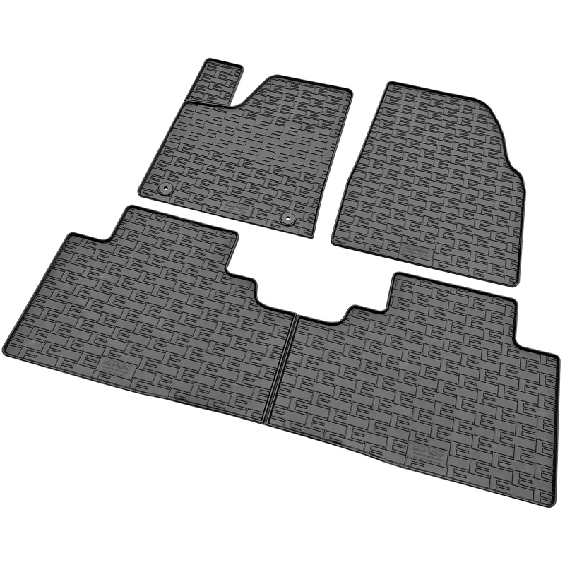 CIKCAR Rubber car mats set  Leapmotor B10 2025- (3-pieces)