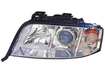koplamp, H1+H7, rechts Audi A6, 2001-2004