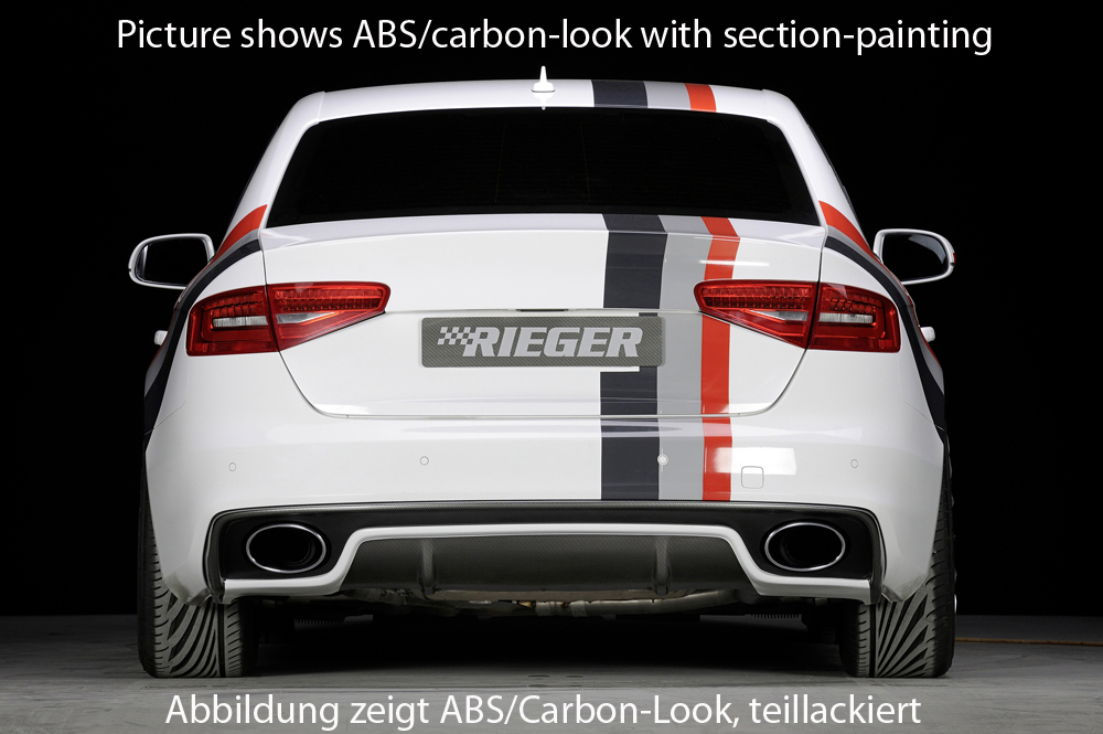 Audi A4 Rear Diffuser Rieger