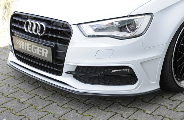 Voorspoiler Audi A3 8V S-line Rieger
