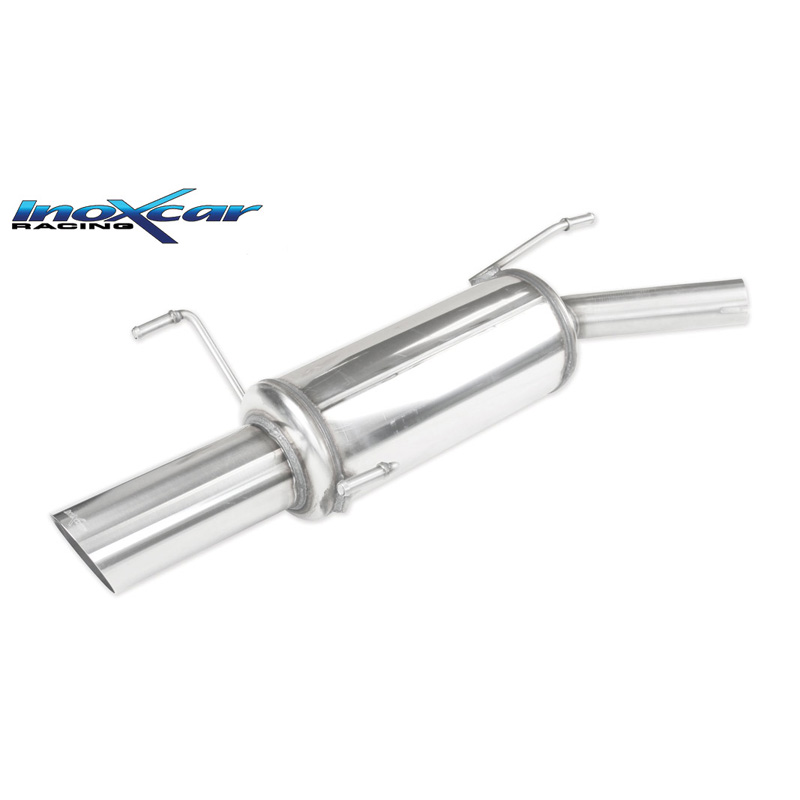 100% Inox Sport Exhaust  Opel Corsa C 1.7 16v CDTi 101hp 2003-2006 Ø45 1x90mm Rally