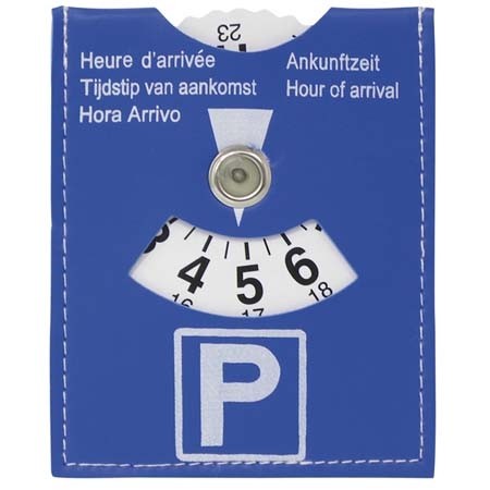 Parkeerschijf met zuignap