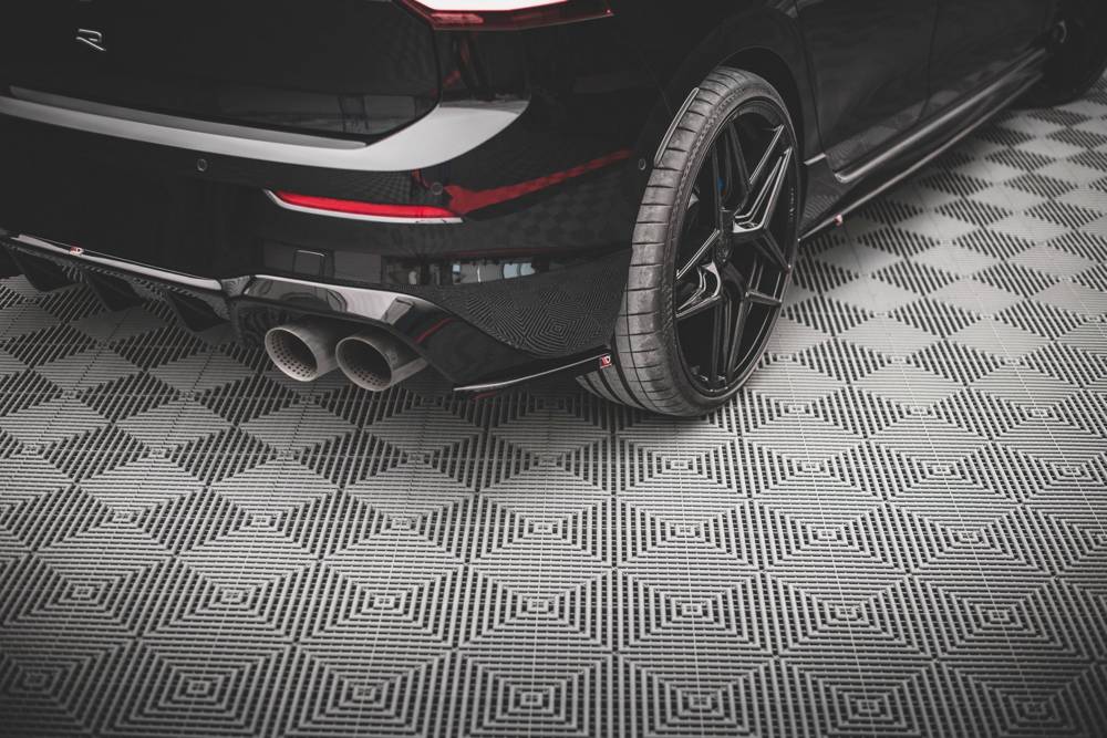 Zijdiffuser Volkswagen Golf 8 R Maxton Glans Zwart