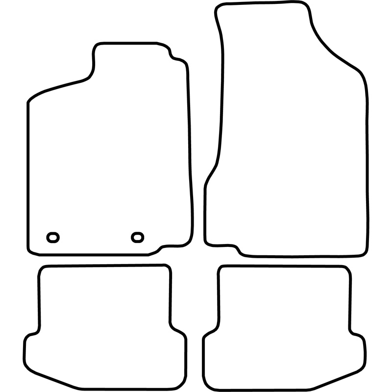 Automatten  Volkswagen Polo 6N 1994-1999