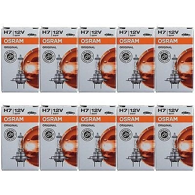 Osram Classic H7 Lamp 55W 12v 64210 10 stuks