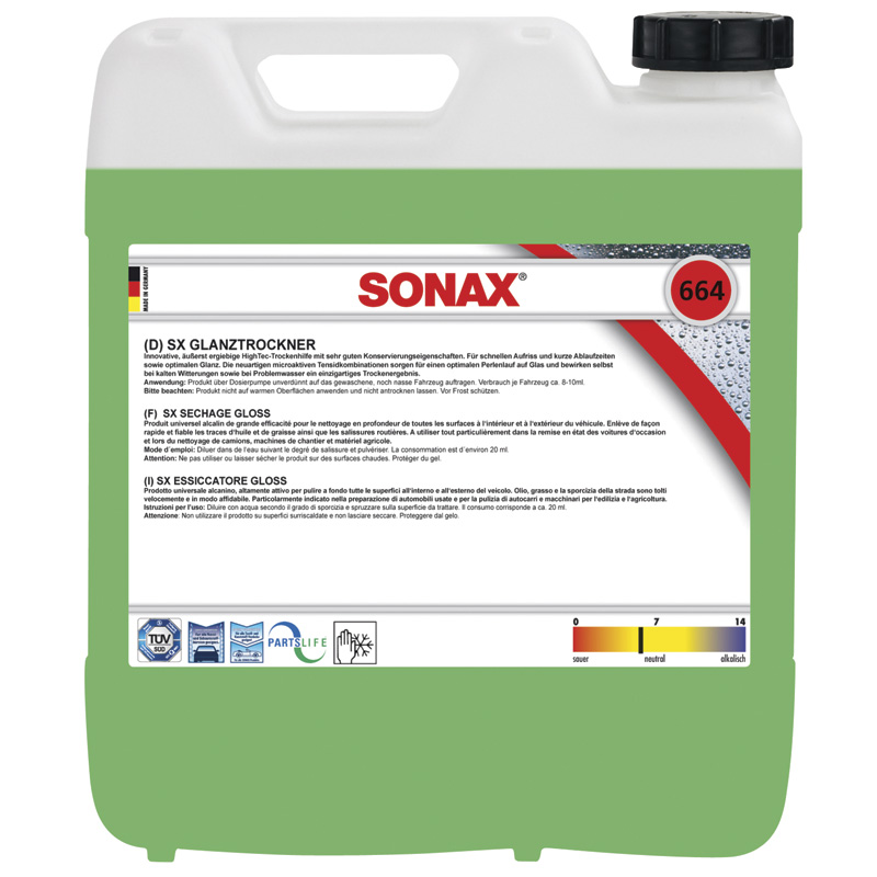 Sonax 664.600 SX Gloss Dryer 10L