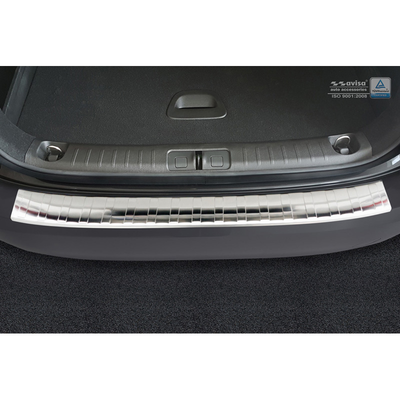 Stainless Steel Rear bumper protector  Fiat Tipo SW 2016-2020 & FL 2020- + Tipo SW Cross 2022- 'Ribs'