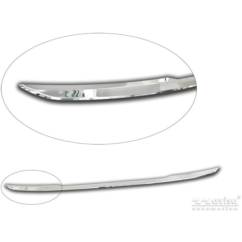 Avisa Chrome Stainless Steel Trunk Tailgate Trim Cover  Volkswagen Taigo 2021-