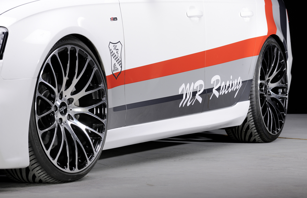 Audi 4 serie Zijskirts Rieger