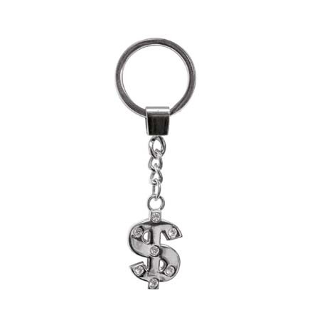 Sleutelhanger bling bling '$'