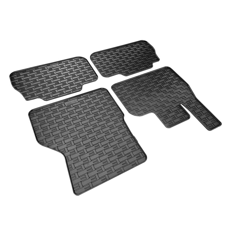 Rubber car mats set  BMW iX (I20) 2021- (4-pieces + fixing system)