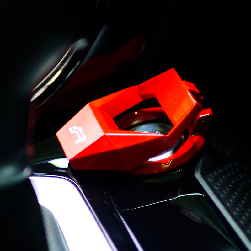 Simoni Racing Abdeckung für Starterknopf - Rot - Ø30mm