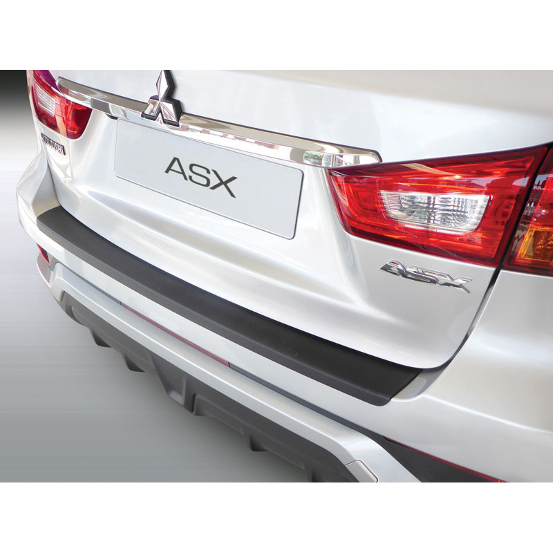 ABS Rear bumper protector  Mitsubishi ASX 10/2016-9/2019 Black