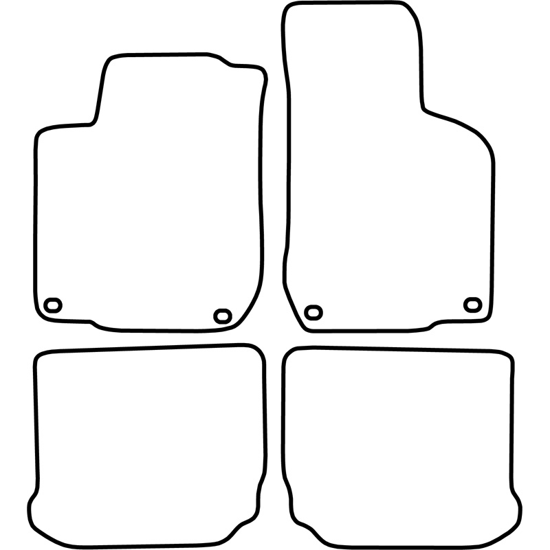 Automatten  Volkswagen Golf IV 2001-2003