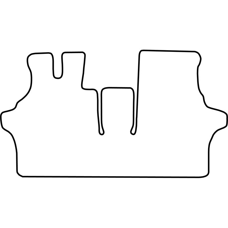 Set velour car mats  Mercedes Vito 1996-1999 (only front)