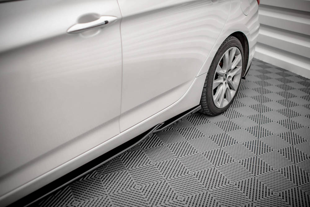 Zijskirts Hyundai i40 Mk1 Maxton Glans Zwart