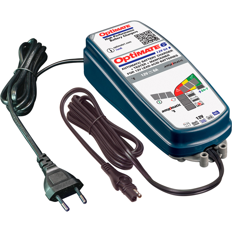 OptiMate 6 Ampmatic 12V/6.0A 9-step battery saving charger-tester-maintainer