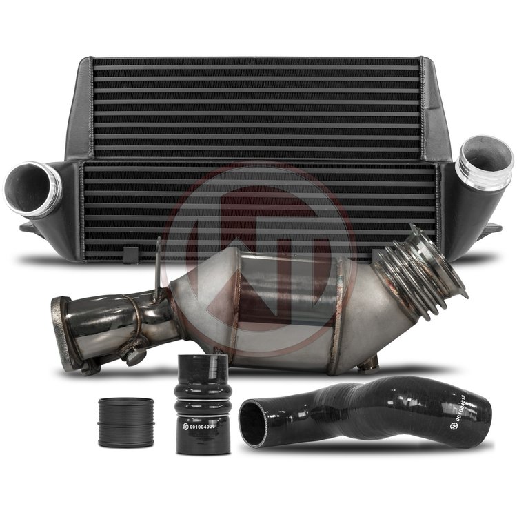 BMW 3-Serie N55 mot.335(x)i E90/91/92/93 Competition kit: Intercooler EVO 3 + Downpipe incl. kat