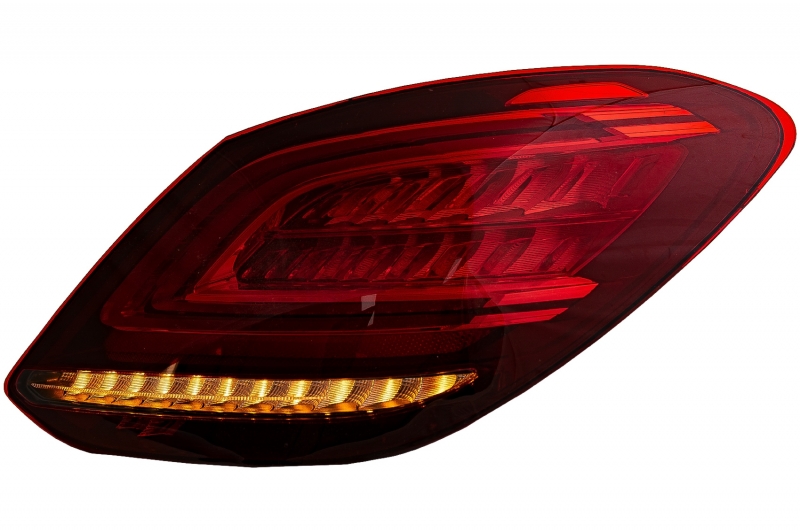 Tail Lights for Mercedes C-Class W205 (2014-2018) Facelift Design Tube