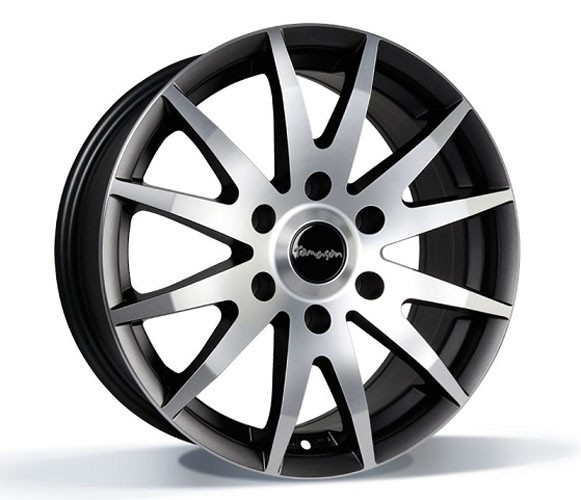 Tomason TN1F 7,5x17 6x130 ET60 Black matt polished Wheels