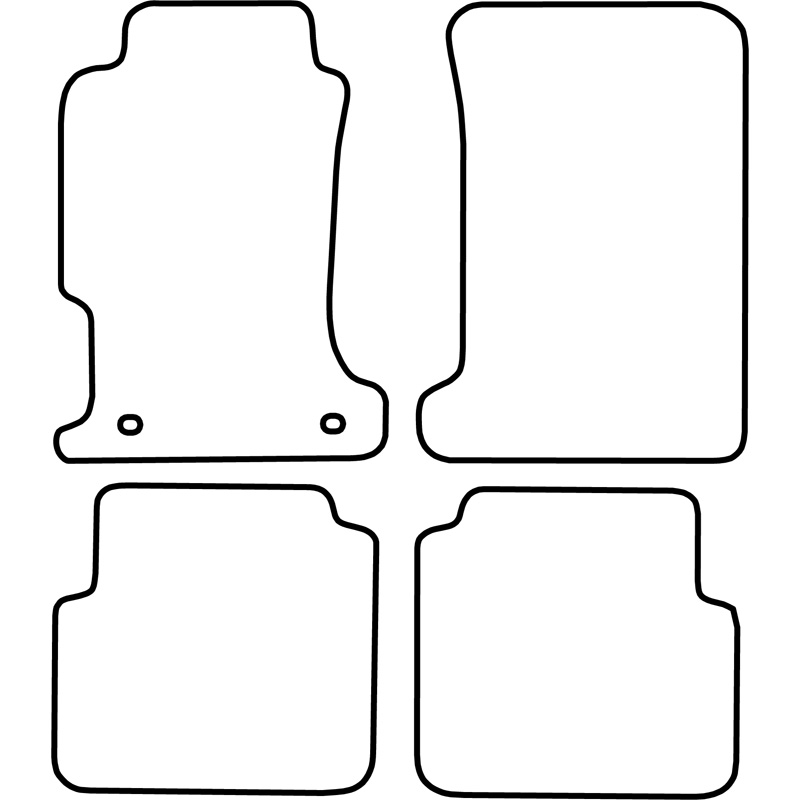Automatten  Honda Accord 1993-1998