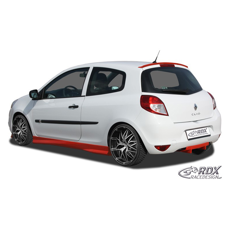Rear bumper skirt 'Diffusor U-Diff'  Renault Clio III HB 2005-2012 (PU)