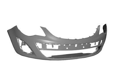voorbumper, in primer Opel Corsa D, 2011 -