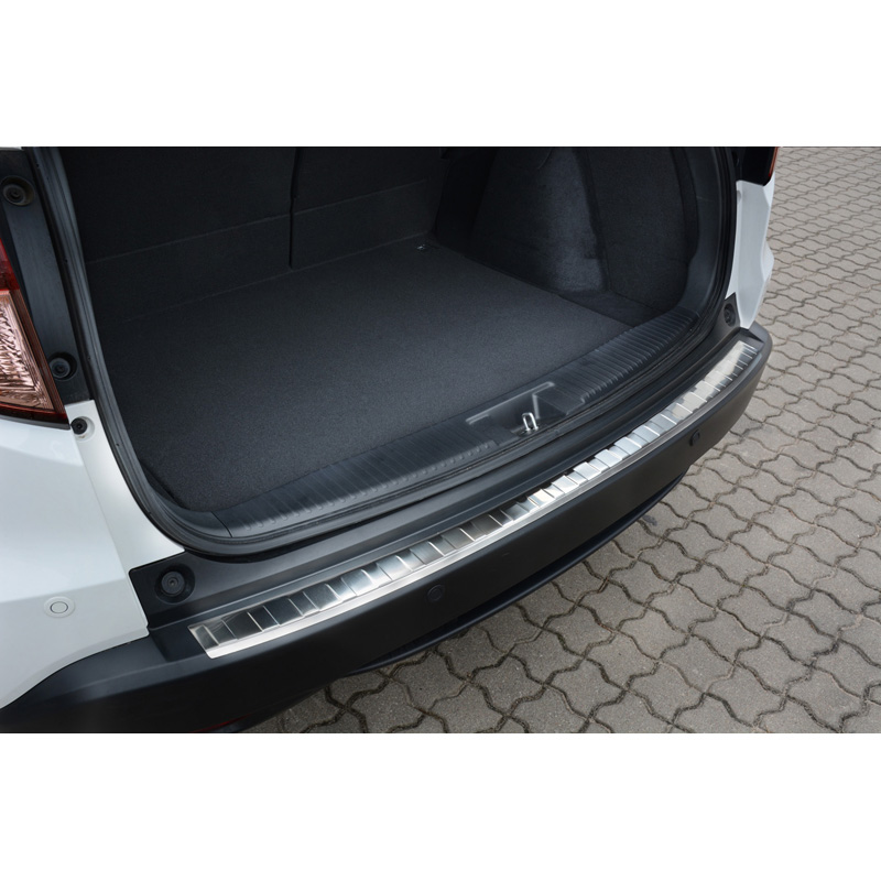 Stainless Steel Rear bumper protector  Honda HR-V 2015-2018 & FL 2018- Excl. HR-V 2020 Sport 'Ribs'