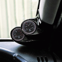 PillarMount autospecifiek 2 instr. rechts Carbon