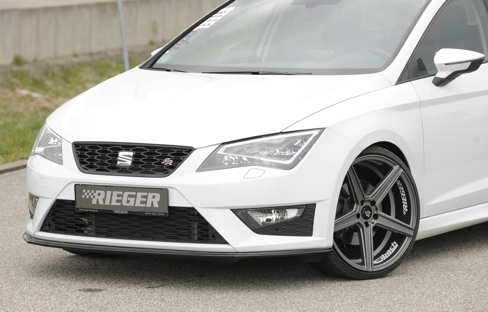 Seat Leon 5F FR/Cupra Rieger front splitter 13-16