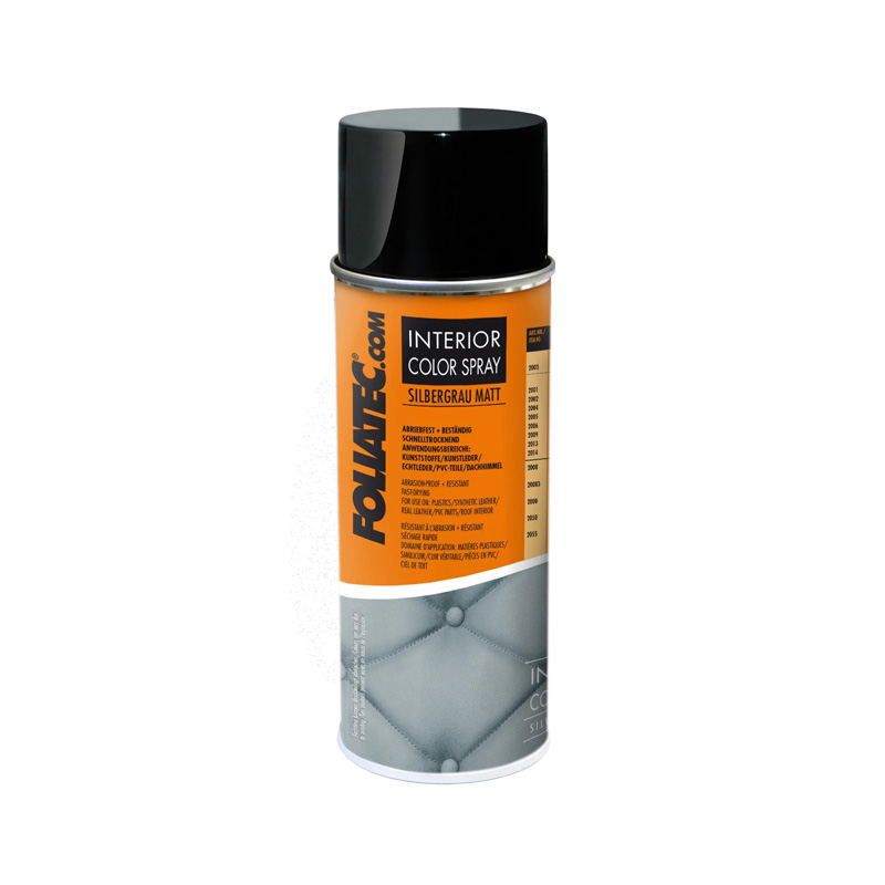 Foliatec Interior Color Spray - Silver grey matt 1x400ml