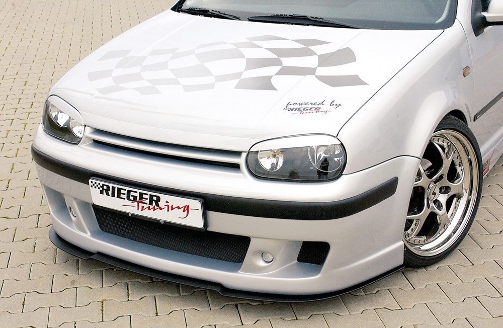 Frontbumper inclusief moterkaplijst VW Golf IV Rieger