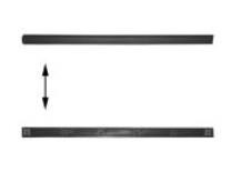 sierlijst, portier, 4/5 drs, 53mm, voor, rechts VW Vento, 1992-1