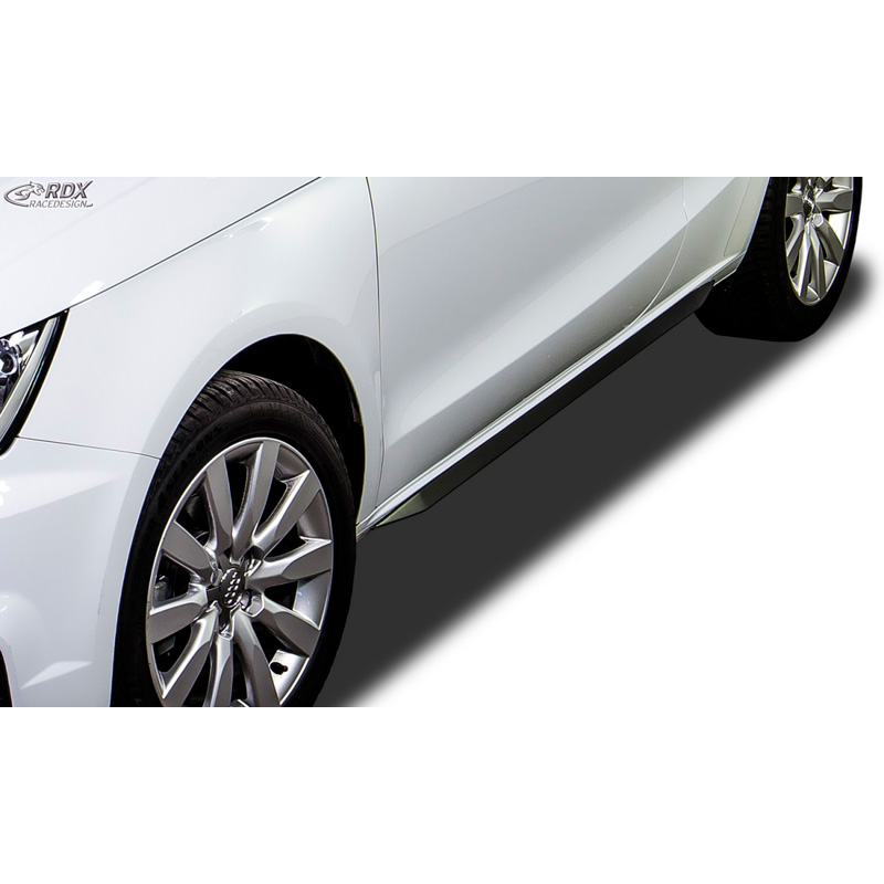 Side skirts 'Slim'  Audi A1 8X 3/5-doors (ABS glossy black)