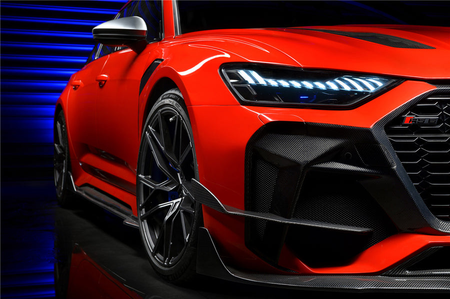 Audi RS6 Avant C8 BKSS Style Carbon Zijskirts 2019-2022