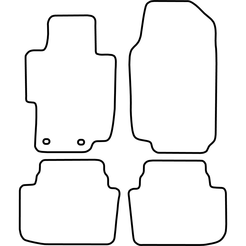 Automatten  Honda Accord 2003-2008