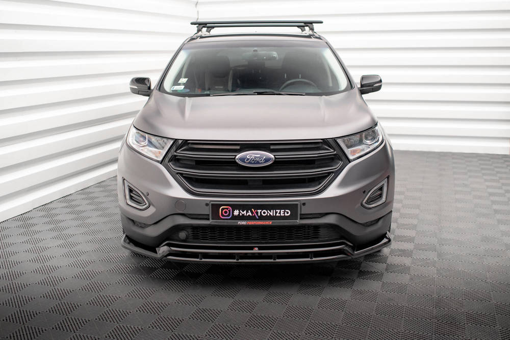 Voorspoiler Ford Edge Maxton Glans Zwart
