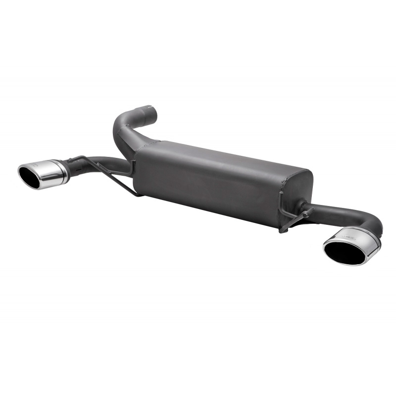 Double sport exhaust  Opel Astra J HB HB 5-doors 1.6 T 132kW 2010- 95x65mm