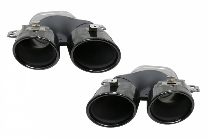 Achterbumper Diffusor Mercedes W205 C-Klasse C43 Design Night Package